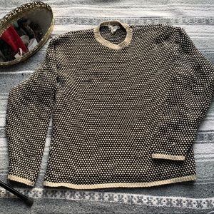 Crewneck Jcrew Sweater Medium Linen Cotton Blend